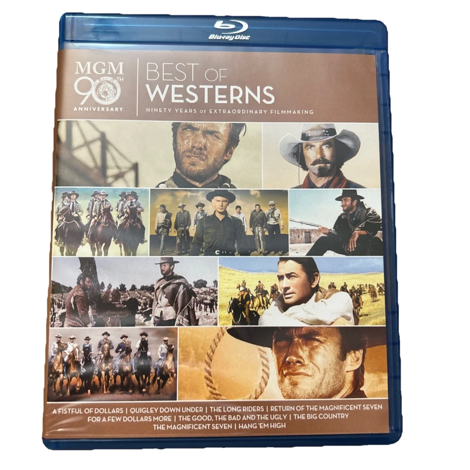 MGM Best Of Western’s Collection “90th Anniversary” Pre-Owned Blu-ray Set - Image 3 of 3
