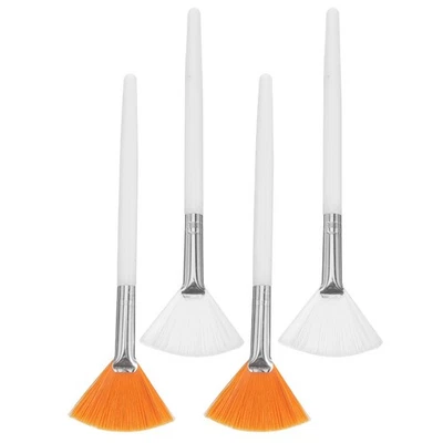 4Pcs Durable Facial Mask Brush Set for Spa Salon Skin Care Assorted Colors - Image 1 of 4