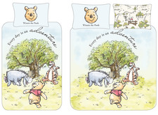 Disney Winnie The Pooh Single Double Duvet Cover Reversible Bedding Set