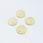 Power Rangers Gold Morpher Coins Set of 4 – Vintage Original Tokens Very Good
