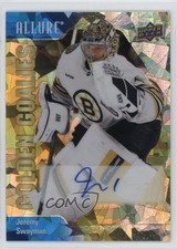 2023-24 Upper Deck Allure Golden Goalies Auto Jeremy Swayman #GG-12 Auto 0z69