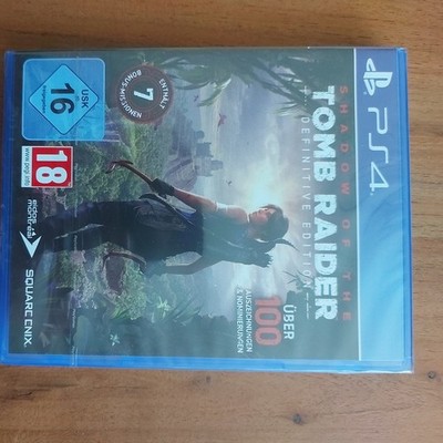 Shadow of the Tomb Raider: PS4 ,All 3 Tomb Raider Games New!!! READ DES