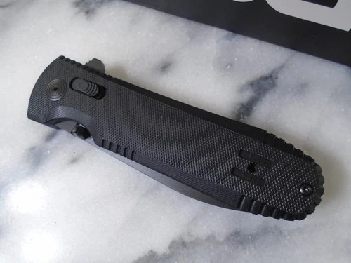 SOG Pentagon XR Blackout Ball Bearing Pivot Pocket Knife Dual Edge Tip 12610157 image 5