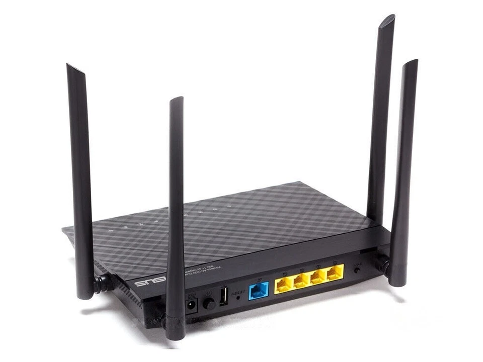 ASUS RT-AC1200G+1000 Mega Dual Frequency 1200M Gigabit WIFI Wireless Router 5G - Image 2 of 2