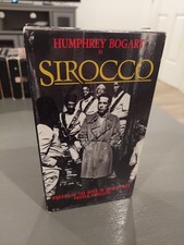 Sirocco VHS Humphrey Bogart Black And White 1951 Video Tape Movie