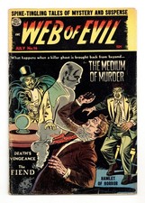 Web of Evil #16 VG- 3.5 RESTORED 1954