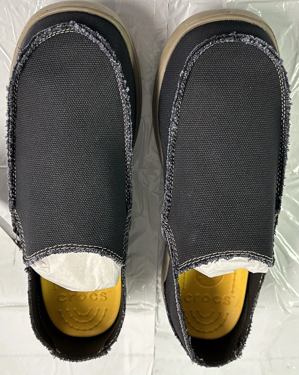 Crocs Canvas Black Casual Shoes for Men for sale | eBay display picture 2