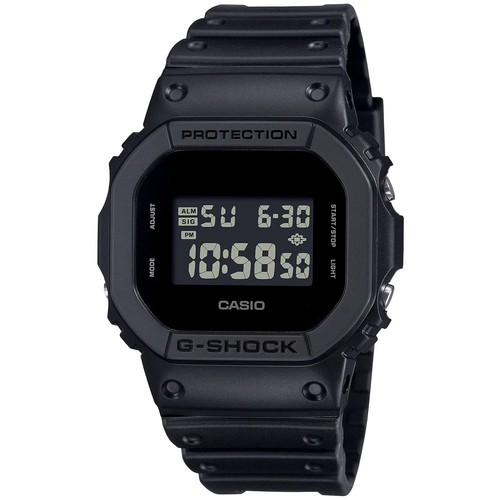 Casio Men's G-Shock Blackout Digital Resin Watch - DW-5600UBB-1ER NEW