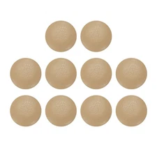 10pcs PU Leather Covered Button 12.5mm Plastic Shank Round Button, Camel