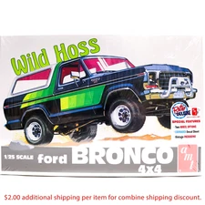 AMT Wild Hoss Ford Bronco 1:25 Scale Model Car Kit
