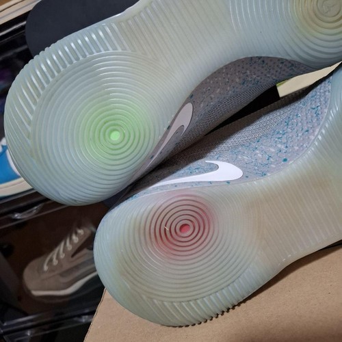 NIKE Men 10.5US Extreme Adapt Bb Air Mag Wolf Grey - Picture 11 of 11