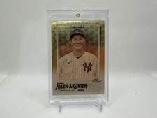 Marketplace image: 2020 Topps Chrome Allen & Ginter #187 Masahiro Tanaka Superfractor #1/1 Yankees
