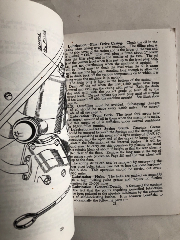 Velocette L E Model 149 cc Owner's Handbook & Maintenance Vintage Reprint - Image 3 of 4