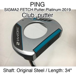 ピン PING SIGMA2 FETCH 34インチ Ping Sigma 2 Fetch Putter | eBay