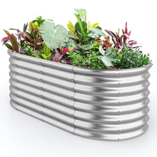 Raised Garden Bed Kit Planter Raised Garden Boxes Outdoor 65" x 32" x 24"