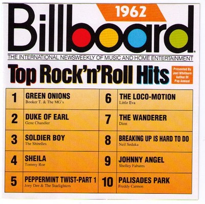 Various - Billboard Top Rock'N'Roll Hits - 1962 (CD, Comp, RE) (Very Good Plus (