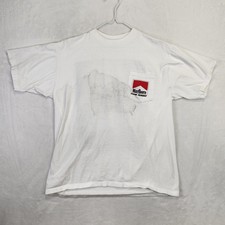 Vtg 1995 Marlboro Team Penske Tee XL USA Made IndyCar Racing Nazareth Graphic