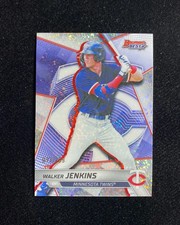 2025 Topps Bowman's Best Teal Mini Diamond Walker Jenkins 77/299 Twins QI95