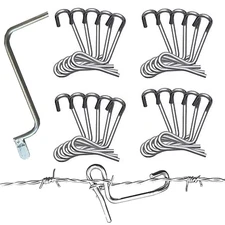 Fence Wire Tensioning Tool 20X Wire Tighteners with Handle Metal Stretcher Repai