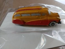 vintage Sun Rubber co. Yellow and Red  bus FREE SHIPPING 