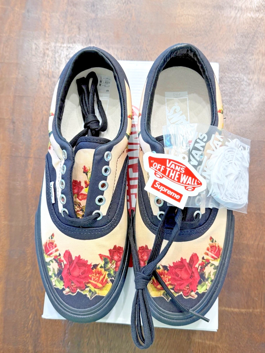Supreme x Jean Paul Gaultier x Vans Era Pro Floral for sale | eBay