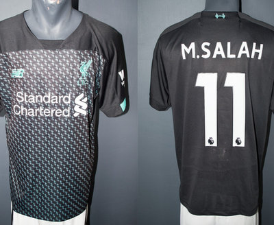 Liverpool Salah Jersey 2019/2020 Third Football Soccer Shirt Men
