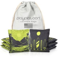 Play Platoon Professional Cornhole Bags Set of 8 - Regulation All Weather Double