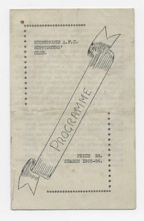 1955/56 Western League Division 2 STONEHOUSE v. GLOUCESTER CITY Reserves