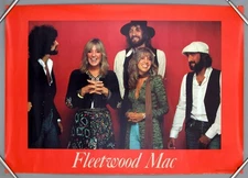 FLEETWOD MAC – rare original 1977 Warner-Pioneer promo poster (A1) *RUMOURS*