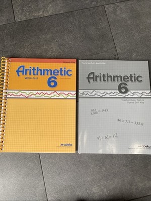 Abeka Arithmetic 6 Teacher Bundle 6th grade