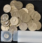 Roll (20) of BU 1962-D 90% Silver Washington Quarters