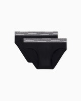 Herren-Slips Emporio Armani Schwarz M, UnterwäSche, Baumwolle