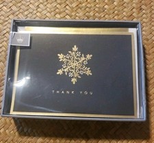 Lot Of 0f 10 Hallmark Christmas Thank You Cards W/ Envelopes 6x4