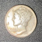 1941 Mercury (Winged Liberty) Dime 10C Philadelphia Silver .900 Circulated