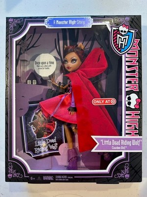 Monster High Doll Scarily Ever After Little Dead Riding Wolf Clawdeen NIB