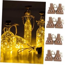 Solar Powered Wine Bottle Lights,8 Pack 20 LED 8 Pack 20 Led-warm White
