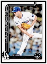 2025 Topps Update Evan Phillips Card Los Angeles Dodgers #US18