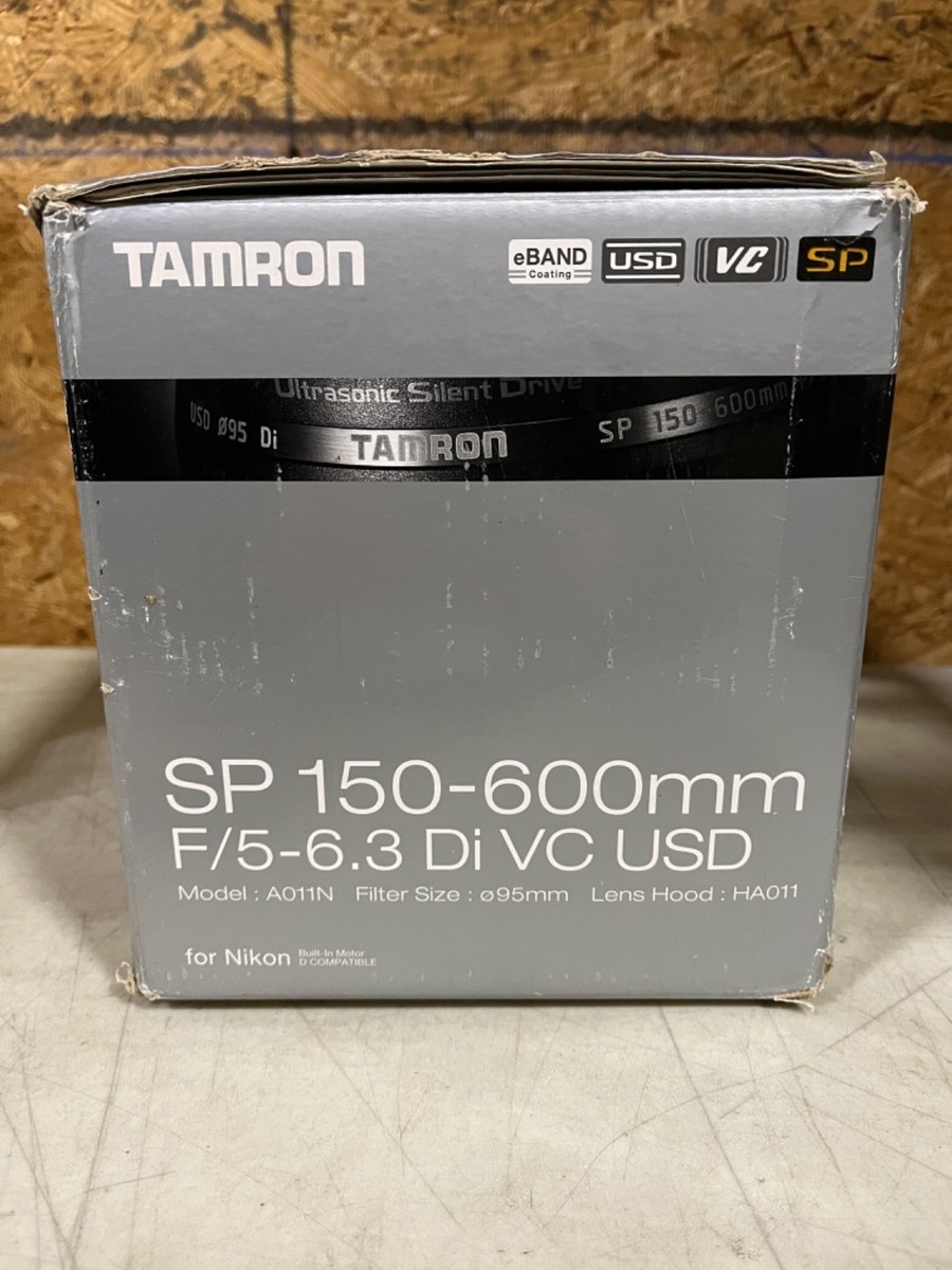 Tamron SP 150-600mm f/5-6.3 Di VC USD Lens for Nikon F - Black | eBay