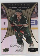 2019-20 Upper Deck Trilogy Rookie Premieres Level 1 781/999 Nico Sturm #51 1ez6