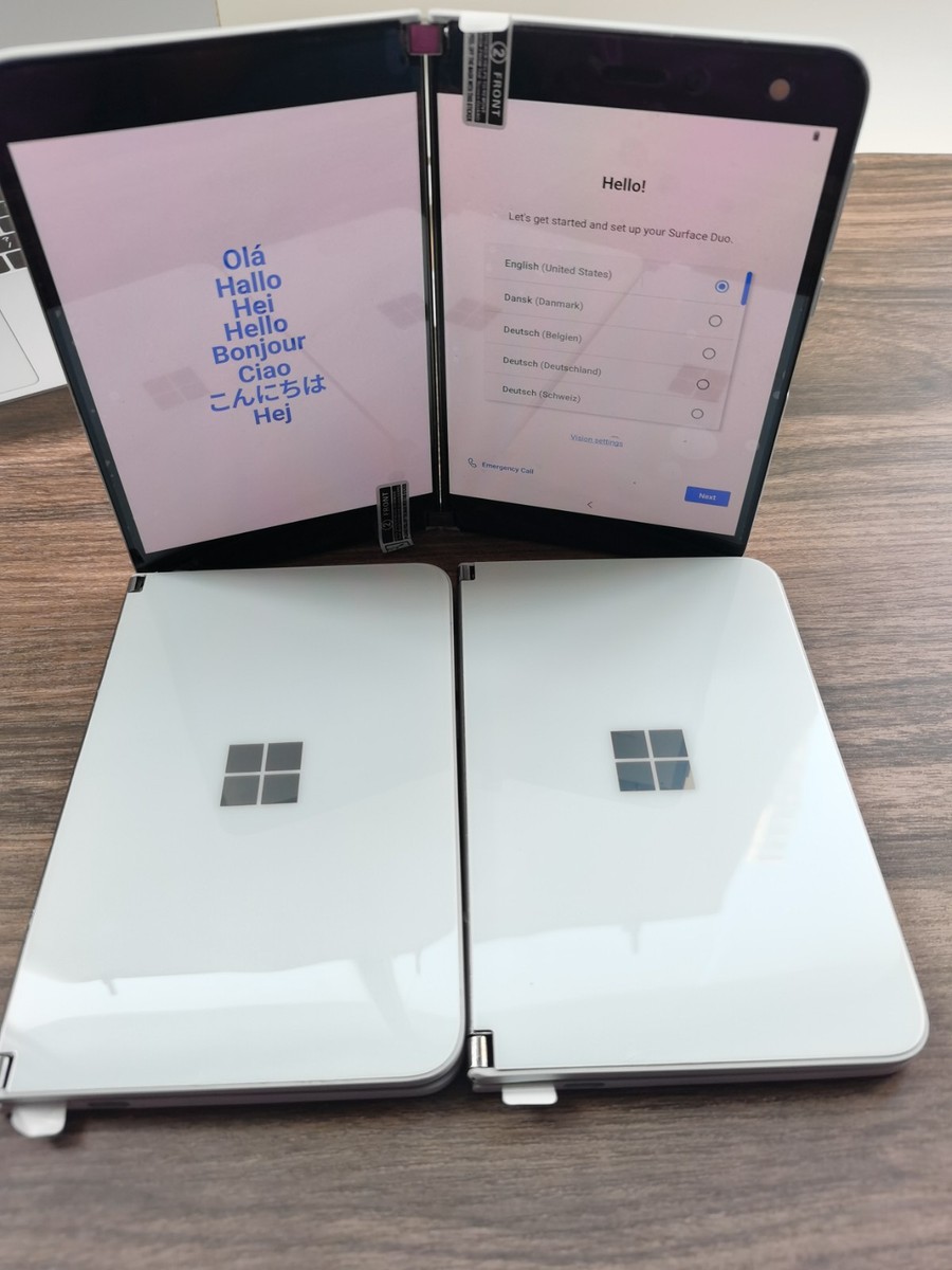 Microsoft Surface Duo First Generation 128GB/256GB White Android