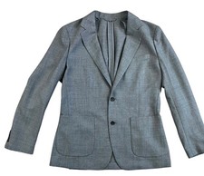 Bonobos Blazer Men  s 42R Gray Vitale Barberis Canonico Wool Sport Coat