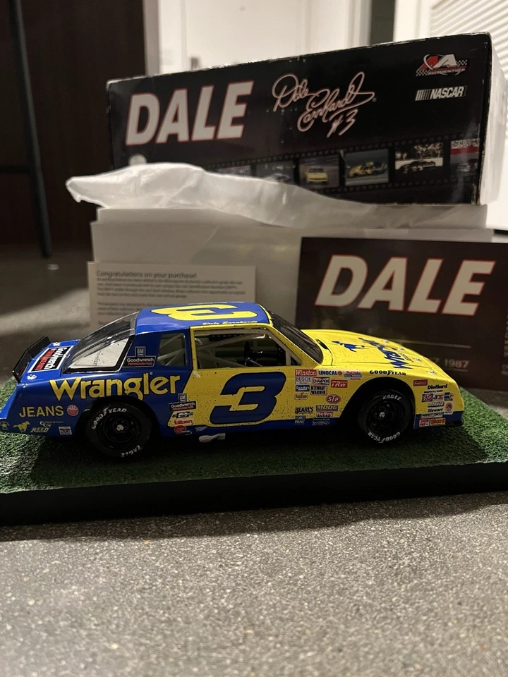 Dale Earnhardt the Movie Wrangler 1987 Monte Carlo Pass in the Grass 1:24 Scale - Image 2 of 4
