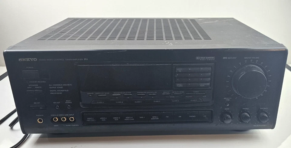 Onkyo Audio Video Control Tuner Amplifier R1 TX-SV717PRO Nice Condition works!! - Image 3 of 4