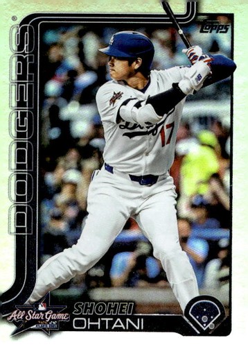 2025 Topps Update #ASG-1 Shohei Ohtani 2025 All-Star Game Pink Foil