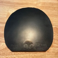 Butterfly Dignics 05 Table Tennis Rubber 2.1mm Black - High Spin Performance