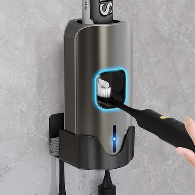 Automatic Toothpaste Dispenser Wall Mounted - Smart Touchless Toothpaste Squeeze