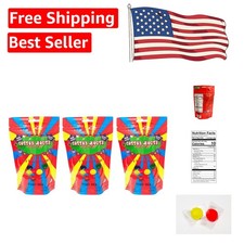 USA Made Dry Mouth Relief Lozenges - Sugar-Free, Gluten-Free, 3 Bags of Flavor
