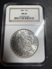 1887 Morgan Silver Dollar $1 NGC MS64 – Choice Uncirculated - BEAUTIFUL  LUSTER