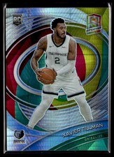 2020-21 Panini Spectra Prizm Asia Yellow Green Xavier Tillman RC 10/75 Memphis