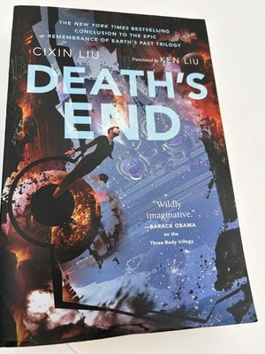 Death's End Cixin Liu Sci-Fi Novel Paperback Tor Books A32